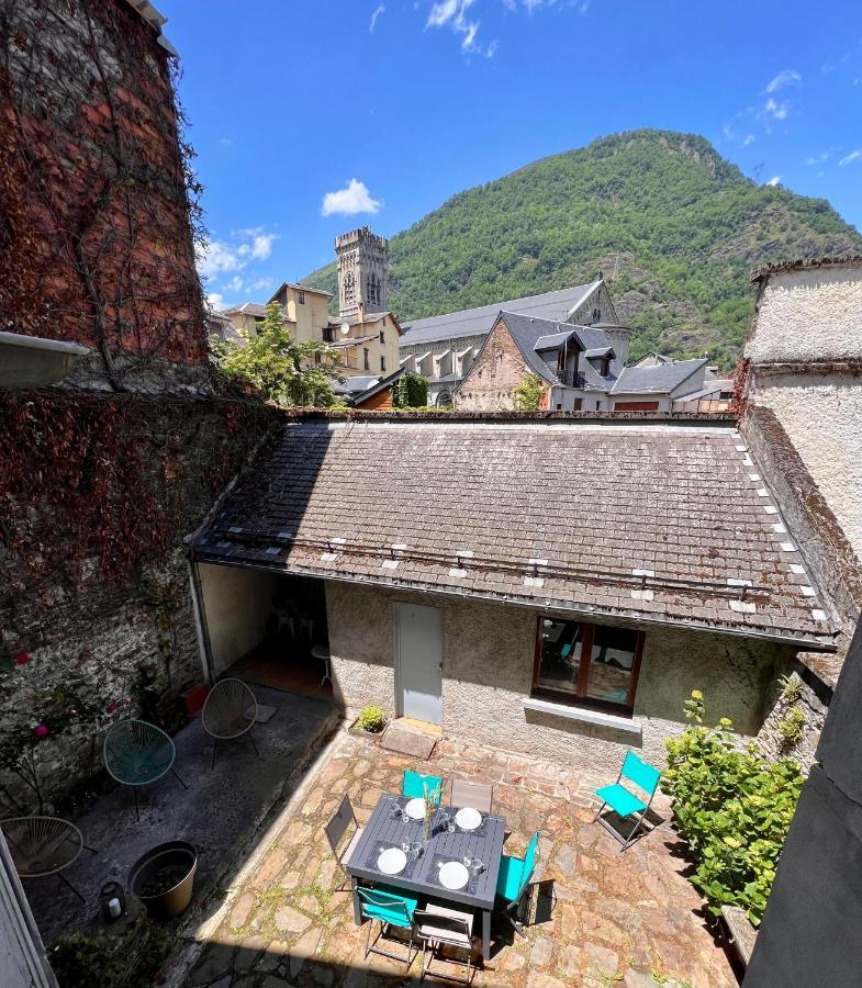 Bel Appartement T3 Au 1Er Etage Avec Cour Interieure Au Rdc - Villa Marie Bagnères-de-Luchon Exterior foto
